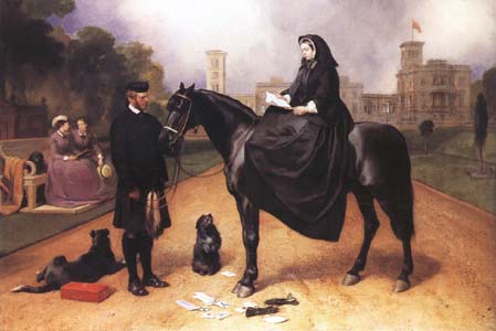 Queen Victoria at Osborne House (mk25)